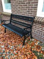 Gietijzeren tuin bankje, Ophalen, Gebruikt, Metaal