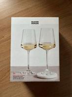 Witte wijnglazen van kristalglas - vaatwasserbestendig, Glas of Glazen, Nieuw, Ophalen of Verzenden, Glas