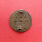 Duit Zeeland 1754 Zeelandia Luctor et Ementor Middelburg, Ophalen of Verzenden, Vóór koninkrijk, Overige waardes, Losse munt