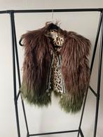 Blue denim lodge gilet, Kleding | Dames, Maat 38/40 (M), Bruin, Verzenden, Zo goed als nieuw