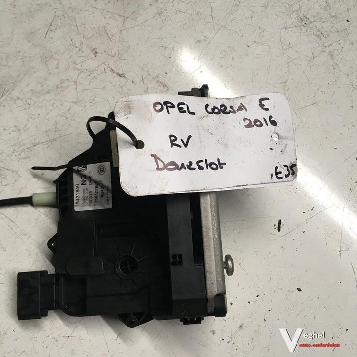 Opel Corsa E 5 drs 1.4B Automaat 2015 2500145  Binnenslot Re, Auto-onderdelen, Carrosserie en Plaatwerk, Gebruikt, Ophalen of Verzenden