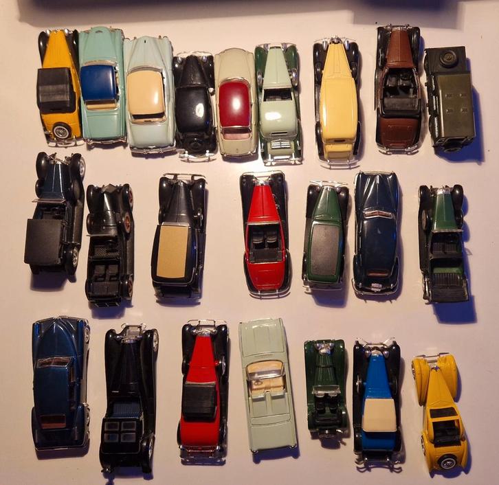 Collectie Solido Modelauto's, Hobby en Vrije tijd, Modelbouw | Auto's en Voertuigen, Gebruikt, Auto, 1:32 tot 1:50, Overige merken