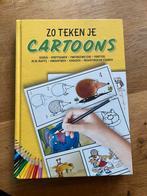 Boek: Zo Teken Je Cartoons - Leer Tekenen!, Ophalen, Zo goed als nieuw, Tekenen en Schilderen, Geschikt voor kinderen