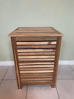 Houten wasmand Casa, Huis en Inrichting, Ophalen, 1 of 2 laden, 50 tot 100 cm, Zo goed als nieuw