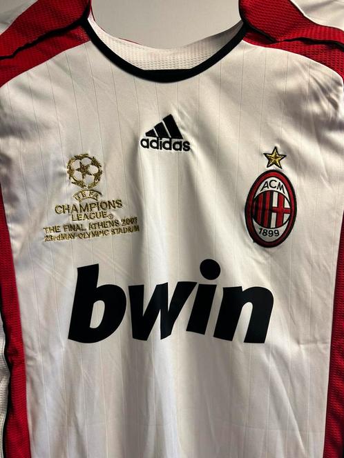 AC Milan – Champions League Finale 2007 | Uitshirt | Maat M, Sport en Fitness, Voetbal, Zo goed als nieuw, Shirt, Verzenden