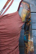 Tuniek bruin/ kleur Save the Queen mt L Vaste prijs, Kleding | Dames, Bruin, Maat 42/44 (L), Zo goed als nieuw, Save the Queen