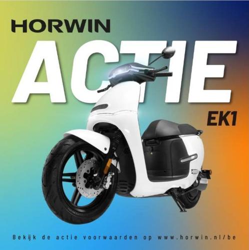 HORWIN EK1 ELEKTRISCHE SCOOTER NU MET CASHBACK AKTIE !!!!!, Fietsen en Brommers, Scooters | Overige merken, Nieuw, Elektrisch