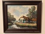 Klassiek Landschap Schilderij van Slotman, Ophalen