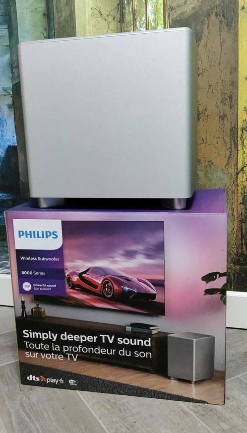 Subwoofer Philips TAW8506/10, Audio, Tv en Foto, Home Cinema-sets, Nieuw, Overige spelers, Soundbar, 70 watt of meer, Philips