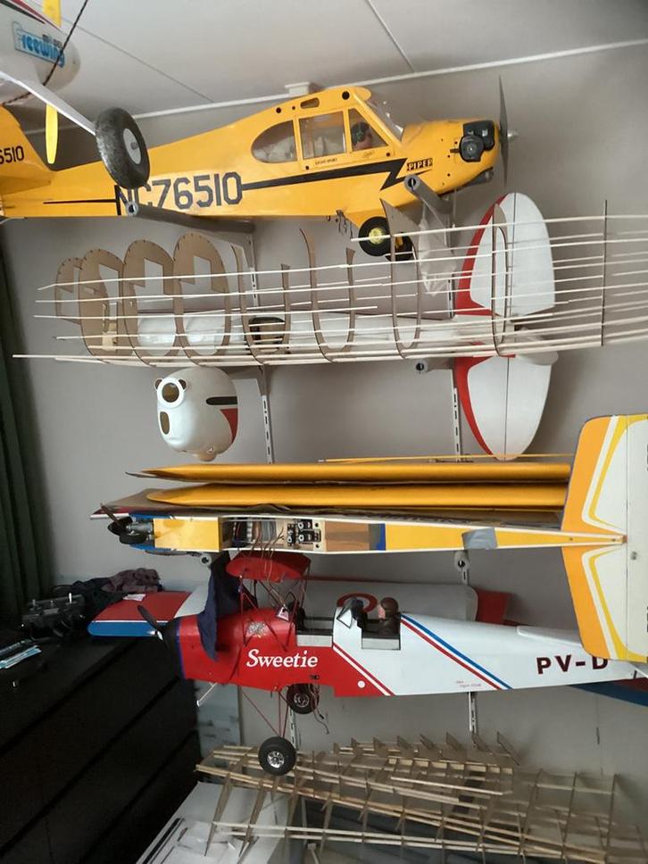 Rc vliegtuigen, Hobby en Vrije tijd, Modelbouw | Radiografisch | Vliegtuigen, Gebruikt, Benzine, Ophalen