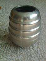chroom vaas diam12x16h t, Huis en Inrichting, Woonaccessoires | Vazen, Ophalen of Verzenden, Overige kleuren, Overige materialen