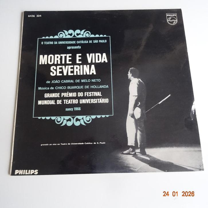Morte e Vida Severino - Chico Buarque de Hollanda, Cd's en Dvd's, Vinyl | Overige Vinyl, Zo goed als nieuw, 12 inch, Verzenden