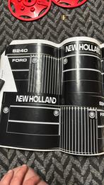 Nieuw stickervel ford new holland 8240 rollytoys. Compleet, Ophalen of Verzenden, Nieuw, Trapvoertuig