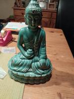 Turquoise Boeddha Beeld, Ophalen of Verzenden, Gebruikt