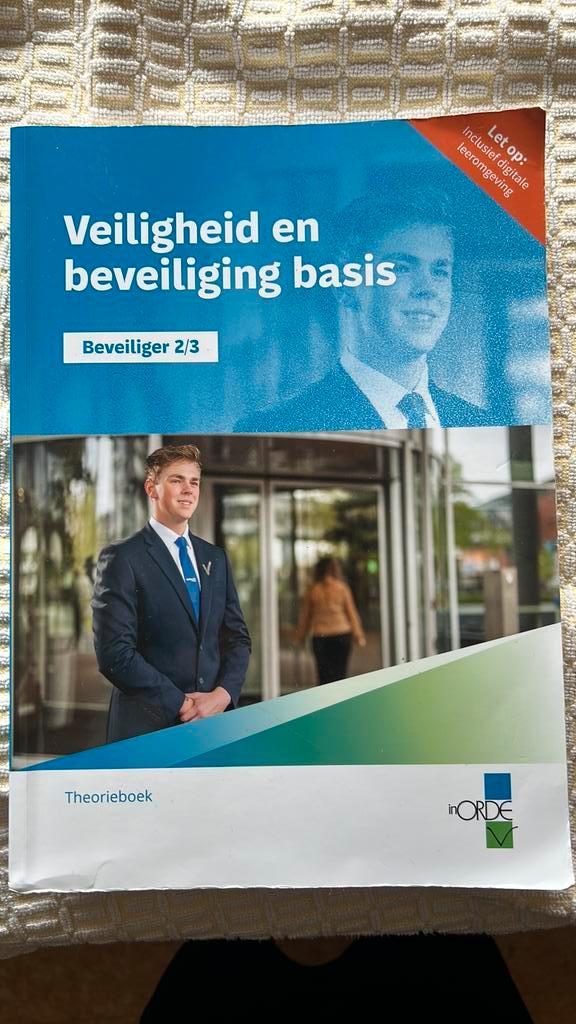 Beveiliger 2 | theorieboek bij combipakket, Boeken, Schoolboeken, Nederlands, Overige niveaus, Ophalen of Verzenden