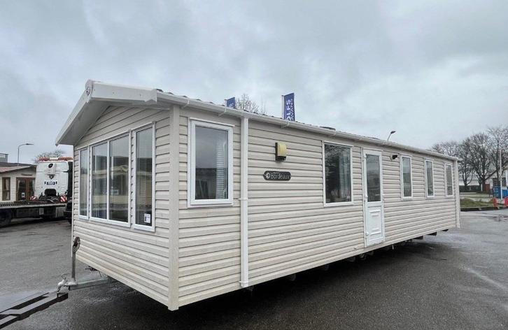 Swift Bordeaux, CV, dubbel glas, pannen dak, 3 slpkmrs, 2014, Caravans en Kamperen, Stacaravans, tot en met 6, Ophalen of Verzenden