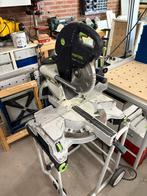 Festool Kapex KS 120 EB Afkortzaag, Doe-het-zelf en Verbouw, Gereedschap | Zaagmachines, Ophalen, Gebruikt, 70 mm of meer, Afkortzaag