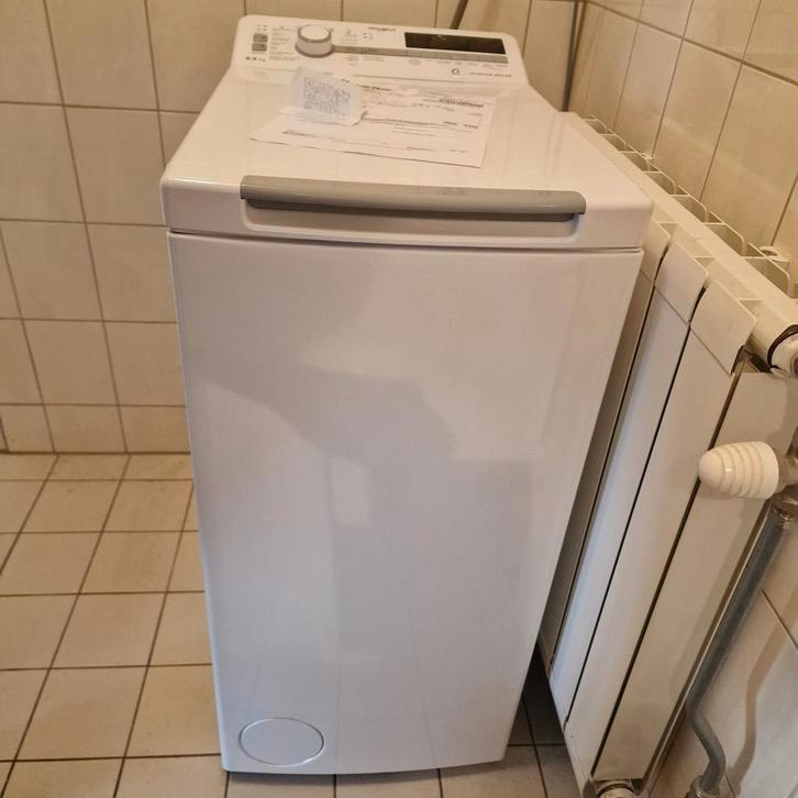 ZGAN Whirpool bovenlader wasmachine mét garantie, Witgoed en Apparatuur, Wasmachines, Zo goed als nieuw, 85 tot 90 cm, 1200 tot 1600 toeren
