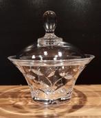Prachtige bonbonniere van RCR kristal helemaal gaaf., Antiek en Kunst, Antiek | Glas en Kristal, Ophalen of Verzenden