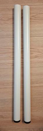 Ikea ADILS metalen tafelpoot wit, Ophalen, Tafelpoot, Gebruikt, Metaal