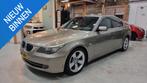 BMW 5-serie 523i Business Line Edition II LEER, 18" LMV, Nav, Auto's, Achterwielaandrijving, Zwart, Beige, Bedrijf