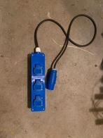 CEE naar 220V stekkerdoos, Caravans en Kamperen, Ophalen, Zo goed als nieuw
