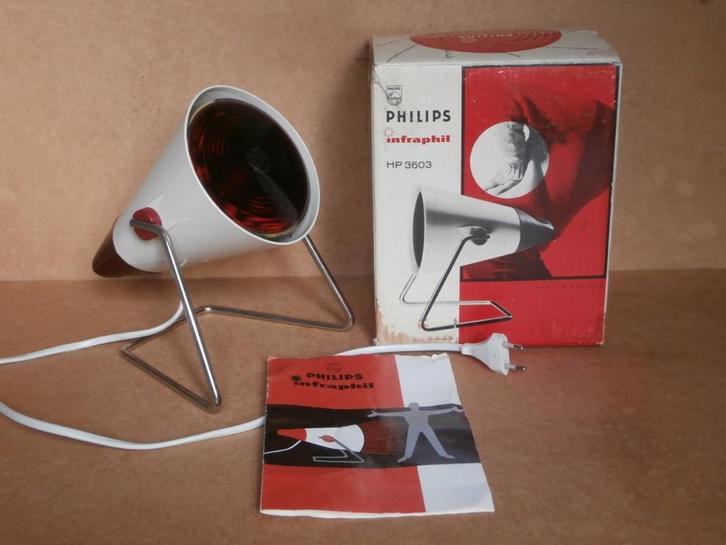 Philips Infraphil HP 3603 infraroodlamp infrarood lamp 150W, Sport en Fitness, Gezondheidsproducten en Wellness, Zo goed als nieuw