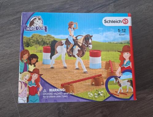 Schleich Hannah's westernrijden set, Kinderen en Baby's, Speelgoed | Overig, Nieuw, Jongen of Meisje, Ophalen