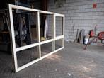 meranti raam kozijn met draaikiepraam 295br x 190 hoog, Ophalen, Nieuw, 150 tot 225 cm, Hout