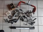 diverse oldtimer racefiets onderdelen, huret, shimano, Ophalen of Verzenden, Zo goed als nieuw, Racefiets, Derailleur of Ketting