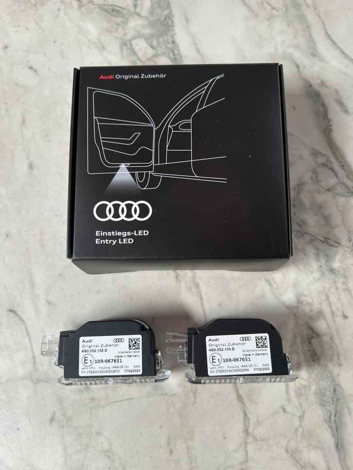 ⭐️Audi instapverlichting logo OOOO ORIGINEEL deurverlichting, Auto-onderdelen, Verlichting, Audi, Nieuw, Ophalen of Verzenden