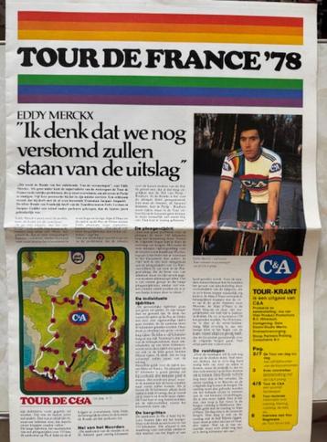 Presentatiegids C&A-ploeg Eddy Merckx Tour de France '78 beschikbaar voor biedingen