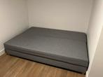 2 persoons slaapbank met opbergruimte, Ophalen, Gebruikt, Tweepersoons, Grijs