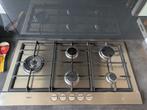 Pelgrim kookplaat gas 90cm RVS, Ophalen, Gebruikt, Inbouw, Gas