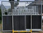 Paardenbox voorwand 300x220 met schuifdeur met draaideurtje, Dieren en Toebehoren, Stalling en Weidegang