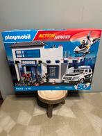 Playmobil politiestation met voertuigen nieuw, Ophalen of Verzenden, Nieuw