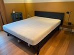 Auping bed + mattress, Ophalen, Blauw, Tweepersoons, Zo goed als nieuw