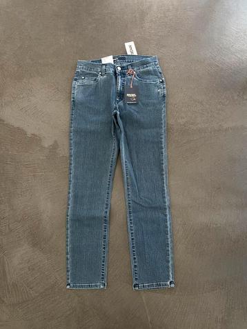 J217 Nieuw: 7/8e Jeans Angels maat 36=S Sonja broek d-blauw beschikbaar voor biedingen