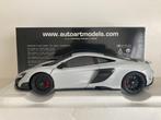 McLaren 675 LT 2016 Silica White 1:18 (nieuw), Hobby en Vrije tijd, Modelauto's | 1:18, Verzenden, Nieuw, Auto, Autoart