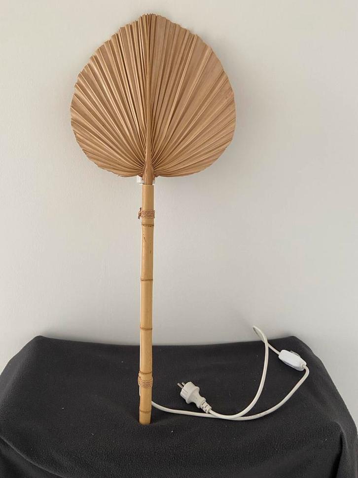 Mediterrane Wandlamp - Zo Goed Als Nieuw, Huis en Inrichting, Lampen | Vloerlampen, Zo goed als nieuw, Minder dan 100 cm, Hout