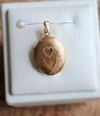 14kt gouden medaillon, Overige voorstellingen, Verzenden, Zo goed als nieuw, Goud