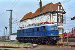 MARKLIN 3023 Duitse sterke oldtimer loc serie E 18 DB blauw, Wisselstroom, Locomotief, Ophalen of Verzenden, Zo goed als nieuw