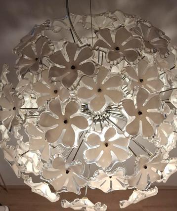 Lumess Vintage Design Spoetnik Lamp Bloemen Jaren 70 beschikbaar voor biedingen