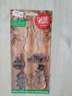 10 x Stempel plus snijmal - Action, Hobby en Vrije tijd, Stempelen, Ophalen of Verzenden, Zo goed als nieuw, Clearstamp