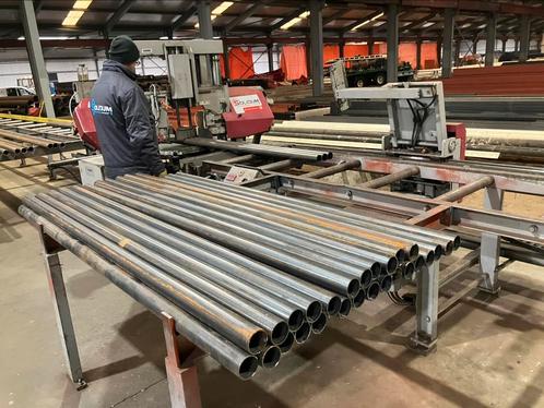 Schroefpalen- betonvloeren - funderingen - staalconstructie, Doe-het-zelf en Verbouw, Metalen, Zo goed als nieuw, IJzer, Verzenden