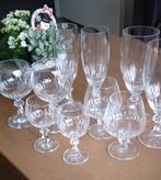 Kristallen vintage  glazen Servies, Ophalen of Verzenden, Glas, Overige stijlen, Glas of Glazen