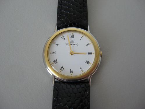 Rochemont horloge, Sieraden, Tassen en Uiterlijk, Horloges | Dames, Zo goed als nieuw, Polshorloge, Overige merken, Staal, Leer