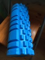 Harde Foamroller blauw fysio yoga, Ophalen of Verzenden, Nieuw, Foamroller