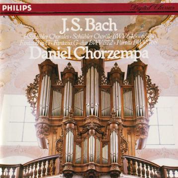 BACH Sechs chorale... CD CHORZEMPA PHILIPS beschikbaar voor biedingen