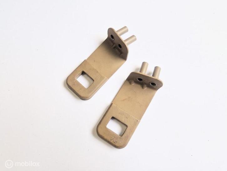 Bagagerolhoes ophang beugels beige Volvo 740 760 940 960 5D, Auto-onderdelen, Interieur en Bekleding, Volvo, Gebruikt, Ophalen of Verzenden